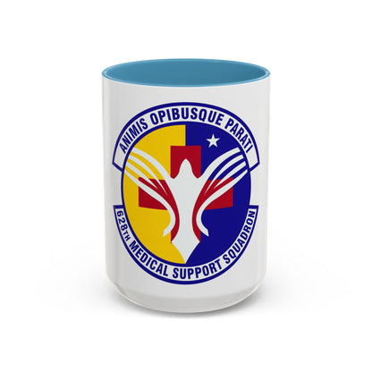 628th Medical Support Squadron (U.S. Air Force) Accent Coffee Mug