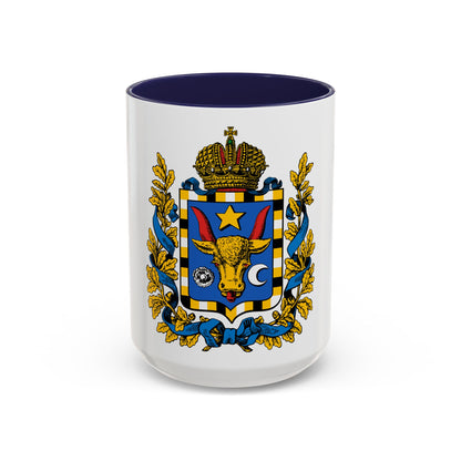 Coat of arms of Bessarabia Governorate 1878 - Accent Coffee Mug