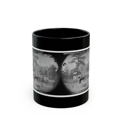 Bethel Church, Virginia. Headquarters Of General Ambrose Burnside (U.S. Civil War) Black Coffee Mug