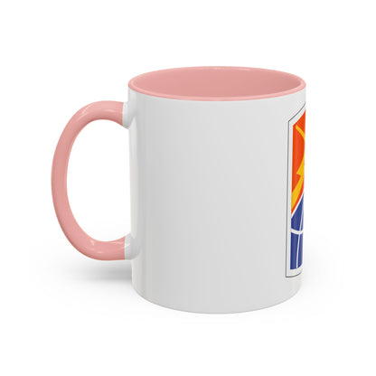 160 Signal Brigade (U.S. Army) Accent Coffee Mug