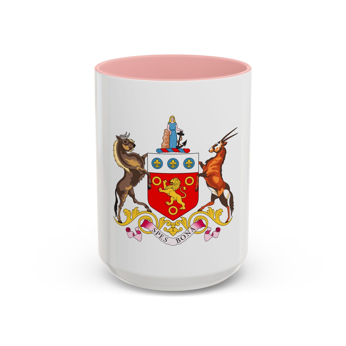 Coat of arms of the Cape Colony 1876-1994 - Accent Coffee Mug