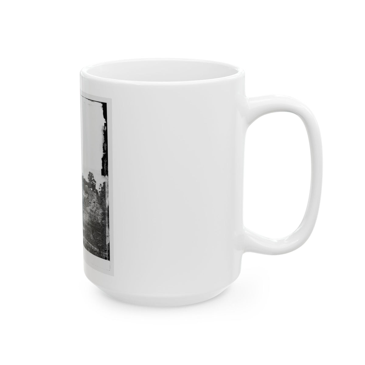 Gettysburg, Pa. Headquarters Of Gen. George G. Meade On Cemetery Ridge (U.S. Civil War) White Coffee Mug