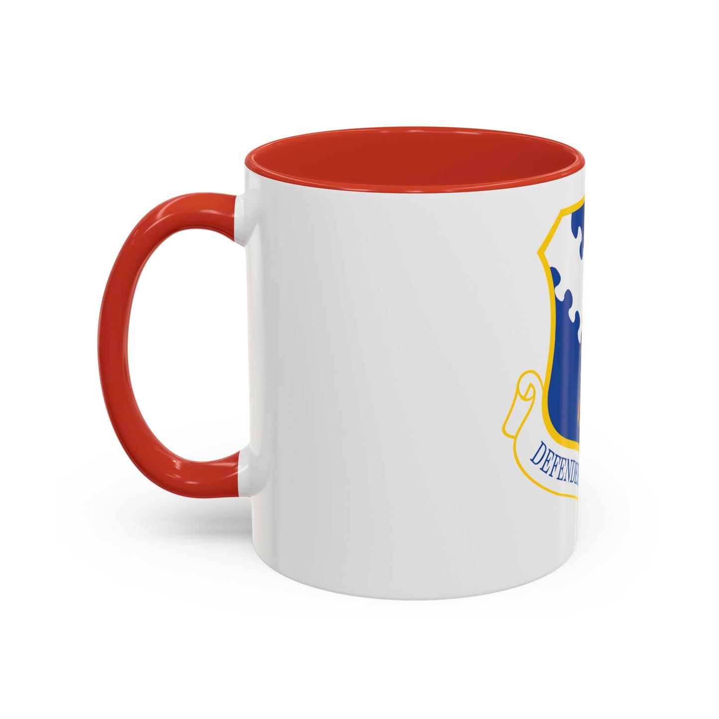 182d Airlift Wing insignia AFD 080128 056 (U.S. Air Force) Accent Coffee Mug