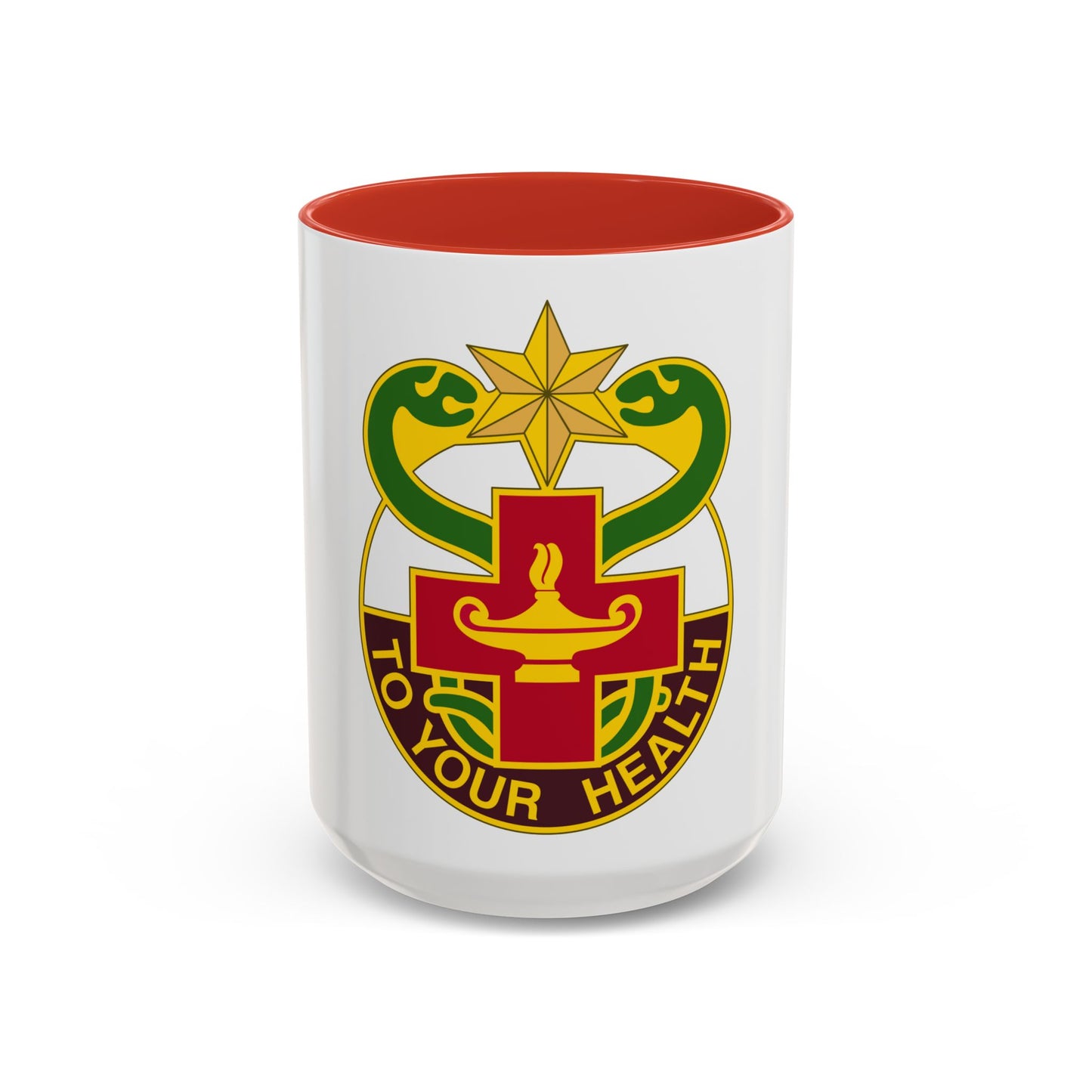 804 Medical Brigade 3 (U.S. Army) Accent Coffee Mug