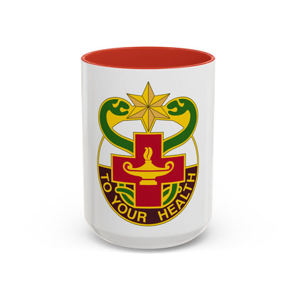 804 Medical Brigade 3 (U.S. Army) Accent Coffee Mug