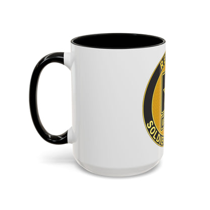 Retired Service Identification Badge (U.S. Army) Accent Coffee Mug