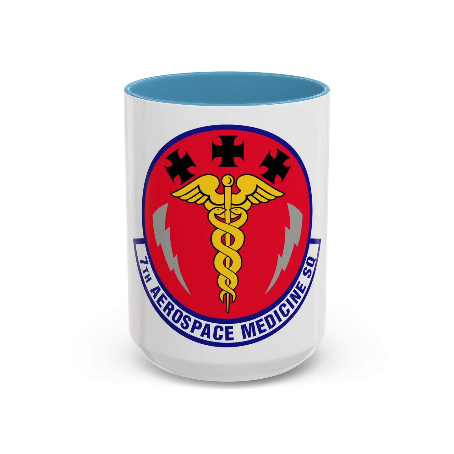 7th Aerospace Medicine Squadron (U.S. Air Force) Accent Coffee Mug