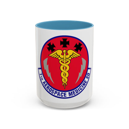 7th Aerospace Medicine Squadron (U.S. Air Force) Accent Coffee Mug