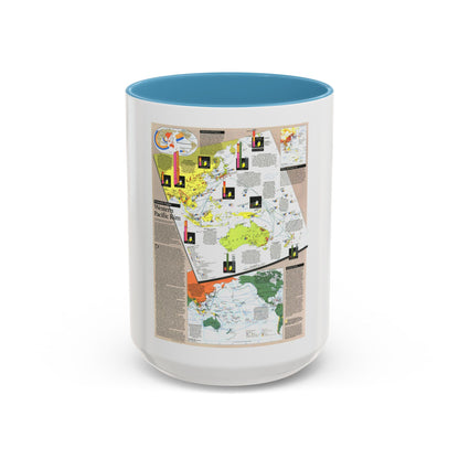 Pacific - Western Rim (1989) (Map) Accent Coffee Mug