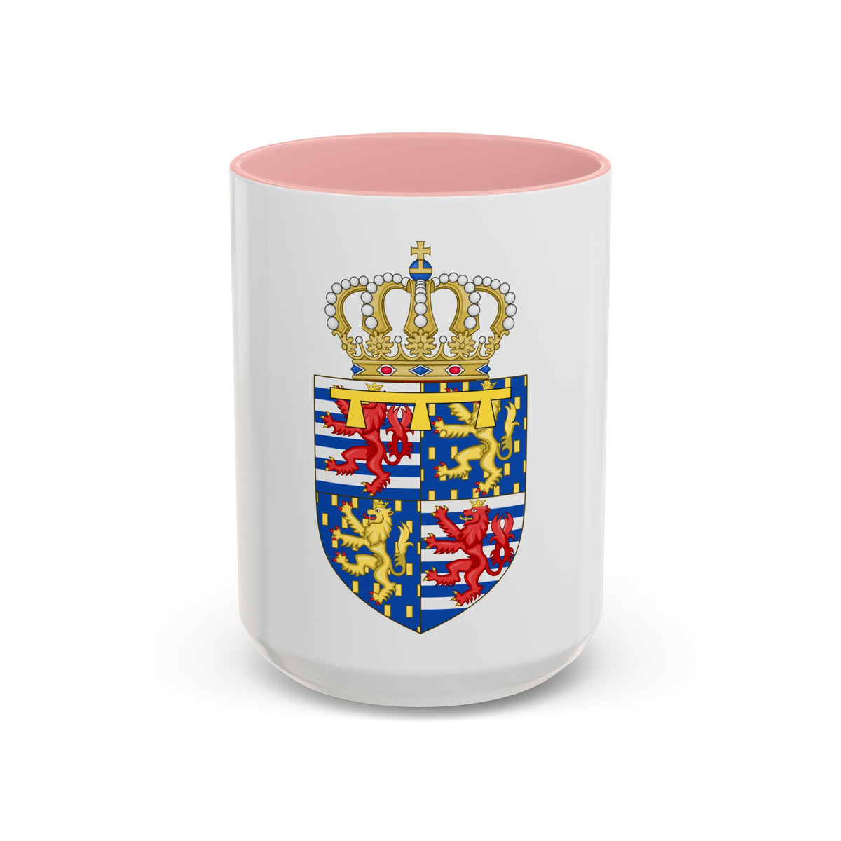 Lesser coat of arms of the Hereditary Grand Duke of Luxembourg (2000) - Accent Coffee Mug