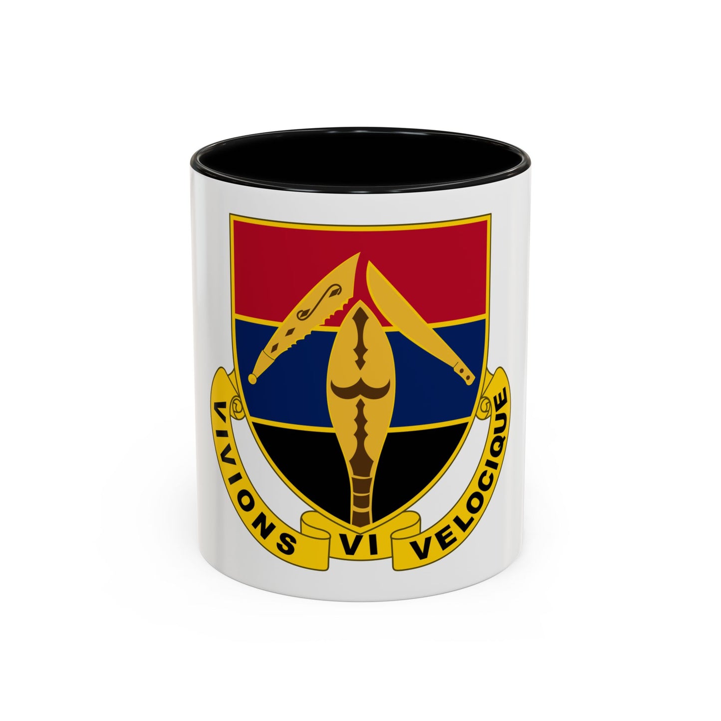 351 Armored Field Artillery Battalion (U.S. Army) Accent Coffee Mug