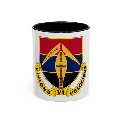 351 Armored Field Artillery Battalion (U.S. Army) Accent Coffee Mug