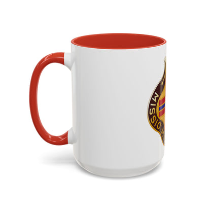 25 Surgical Hospital (U.S. Army) Accent Coffee Mug