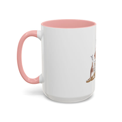 Coat of arms of the Northern Territory - Accent Coffee Mug