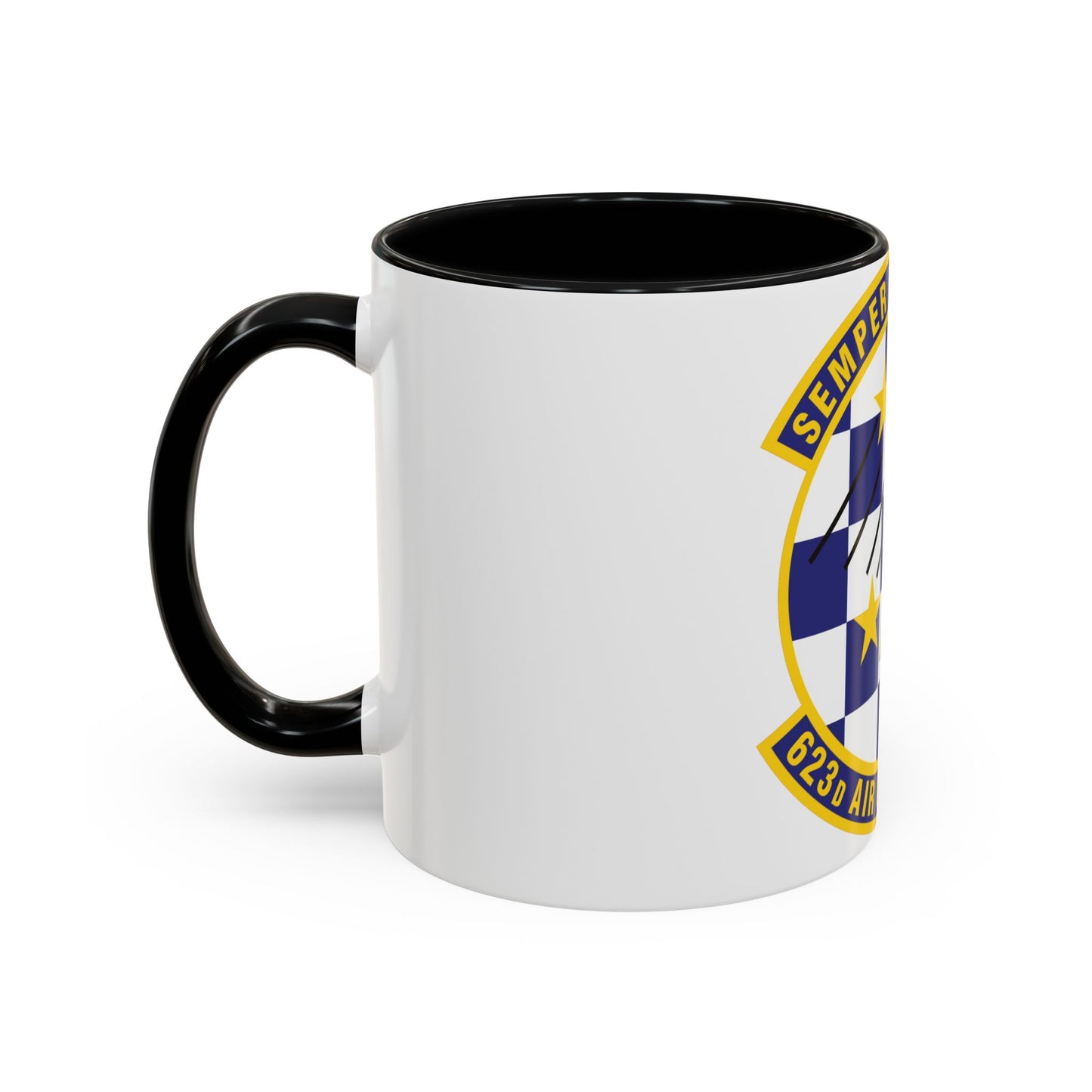 623 Air Control Squadron PACAF (U.S. Air Force) Accent Coffee Mug