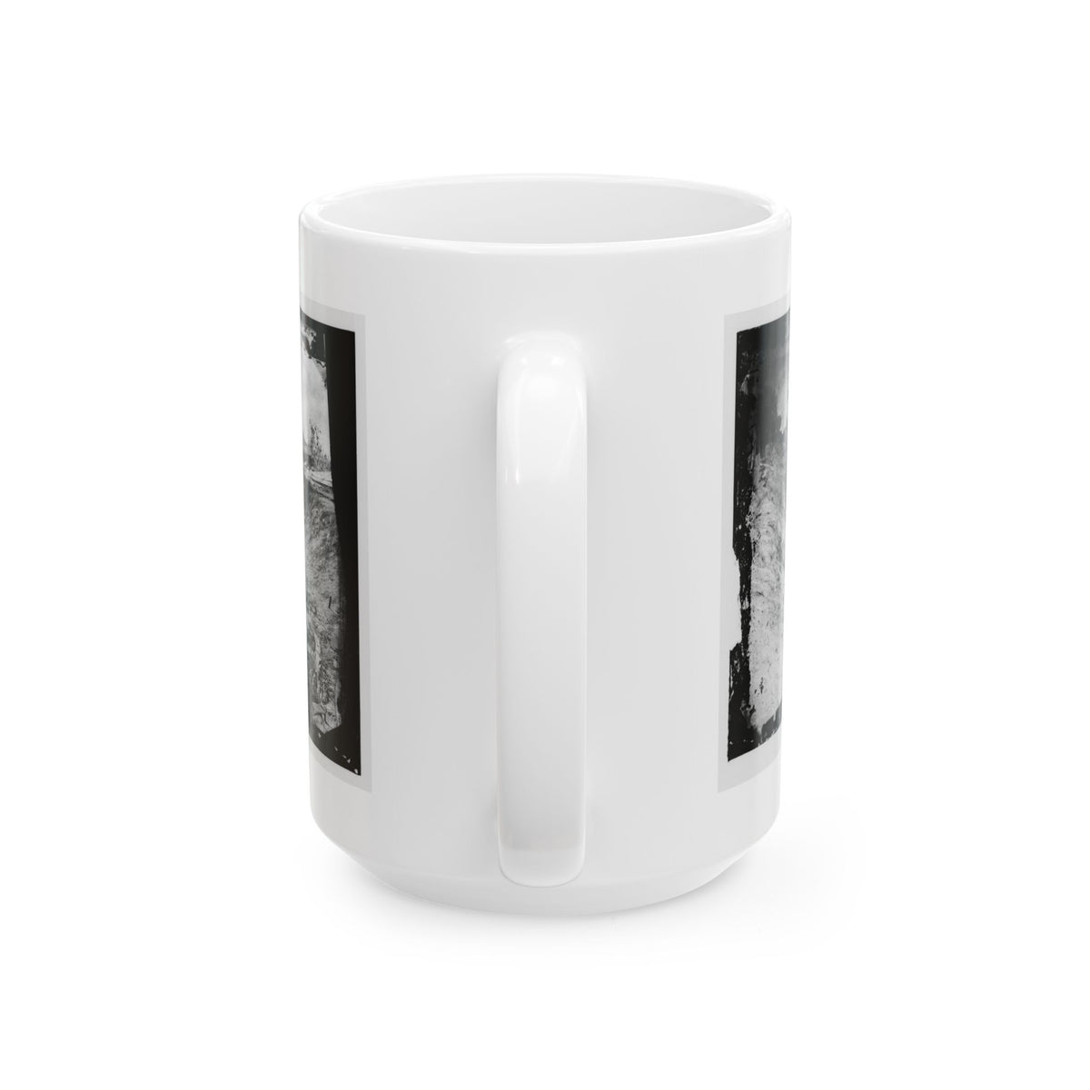 Antietam, Md. Confederate Dead In A Ditch On The Right Wing (U.S. Civil War) White Coffee Mug