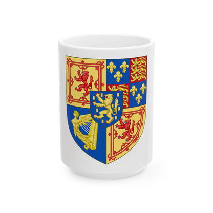 Arms of Scotland (1694-1702) - White Coffee Mug