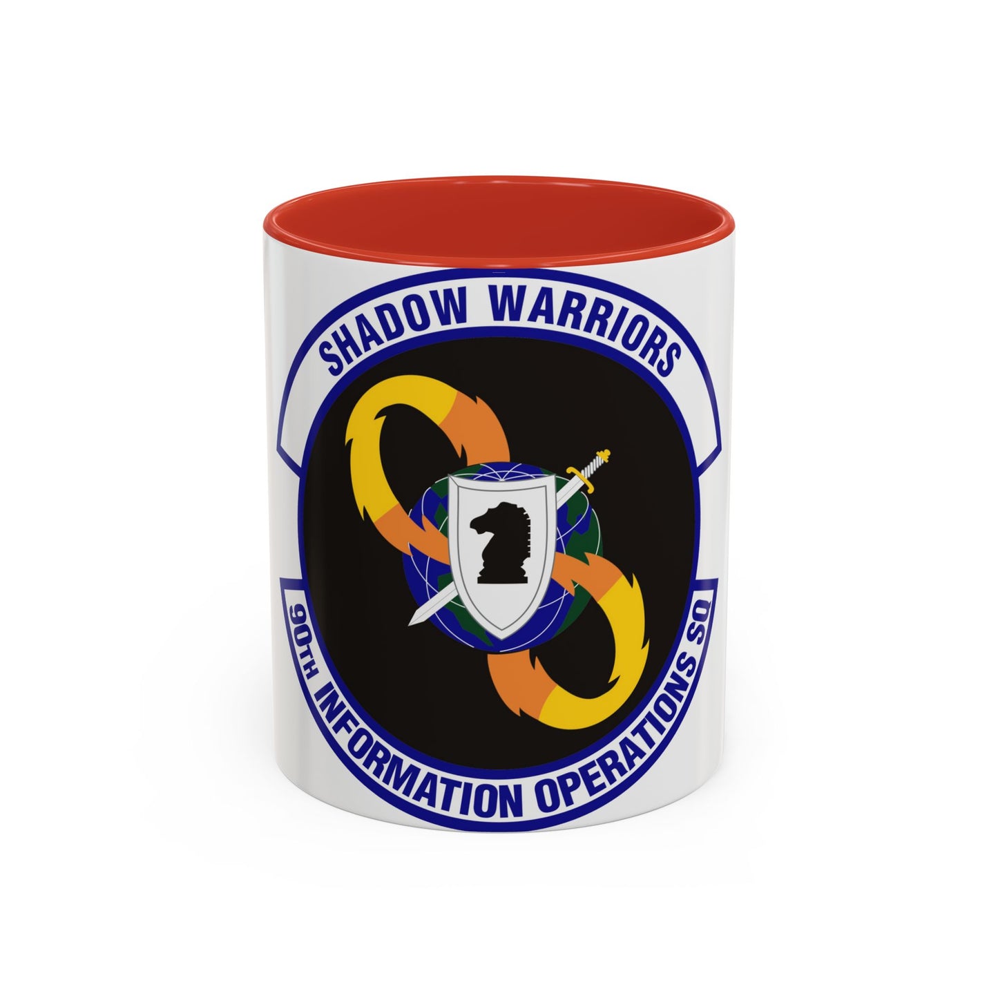 90th Information Operations Squadron (U.S. Air Force) Accent Coffee Mug