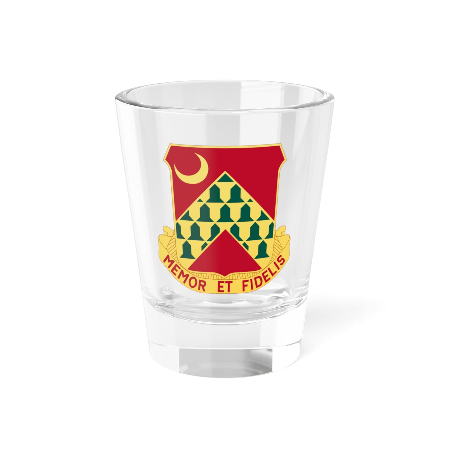 Verre à liqueur du 67e régiment d'artillerie de défense aérienne (armée américaine) 1,5 oz