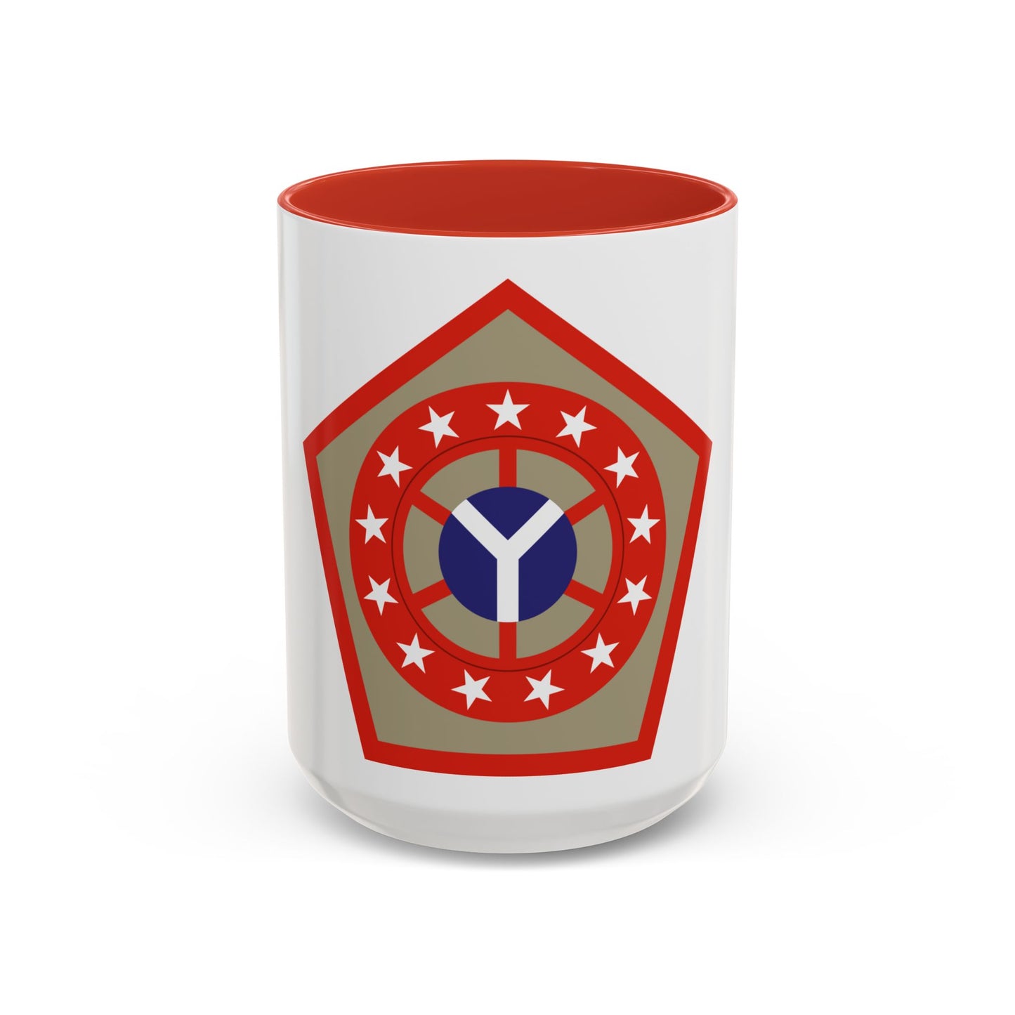 108th Sustainment Brigade (U.S. Army) Accent Coffee Mug