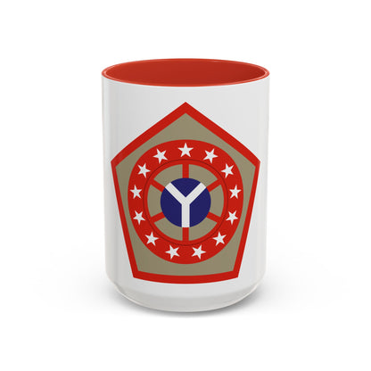 108th Sustainment Brigade (U.S. Army) Accent Coffee Mug