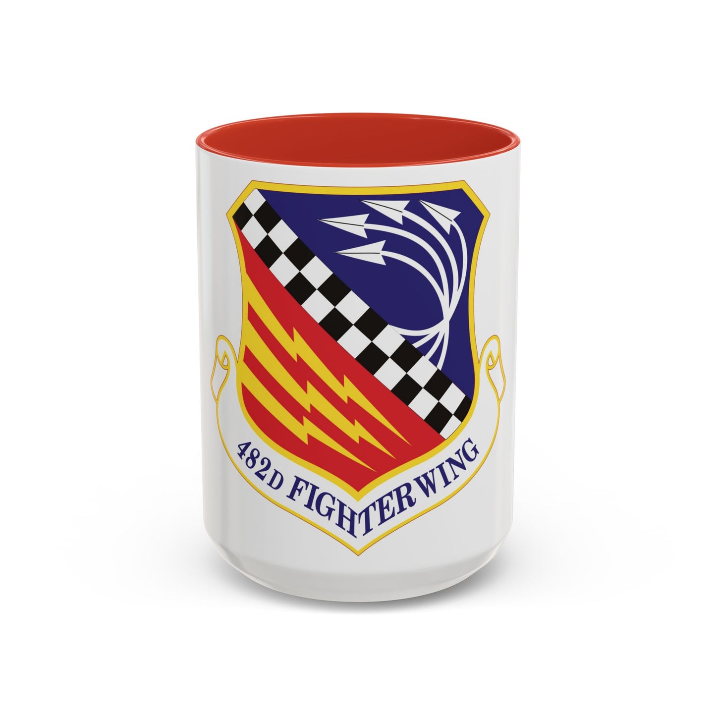 482d Fighter Wing (U.S. Air Force) Accent Coffee Mug