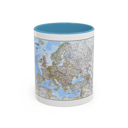 Europe (2004) (Map) Accent Coffee Mug