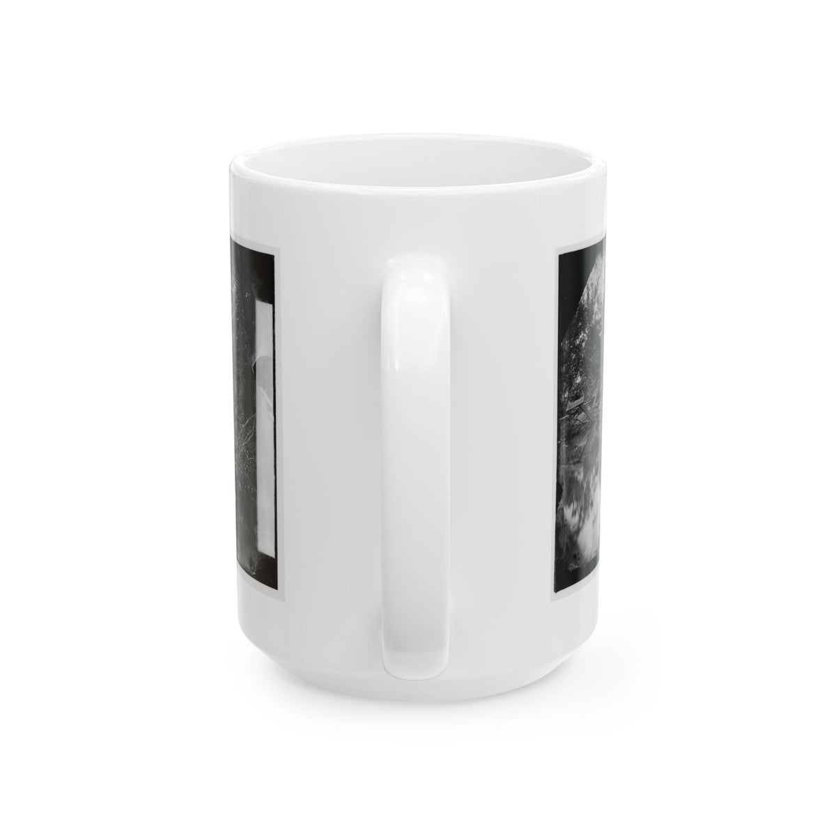 Bull Run, Va. View Of Bull Run (U.S. Civil War) White Coffee Mug