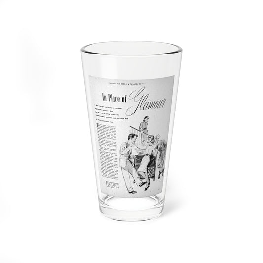 In Place of Glamour (1), Calling All Girls, March 1947 - Pint Glass 16oz