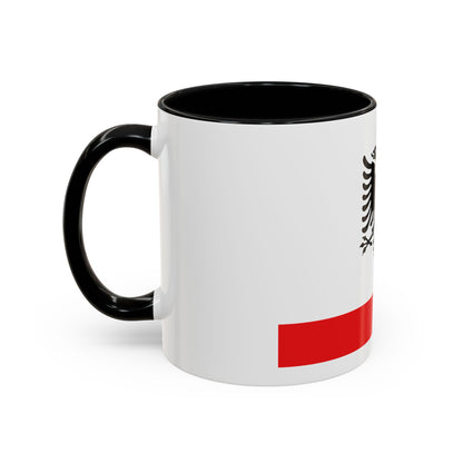 Naval Ensign of Albania - Accent Coffee Mug