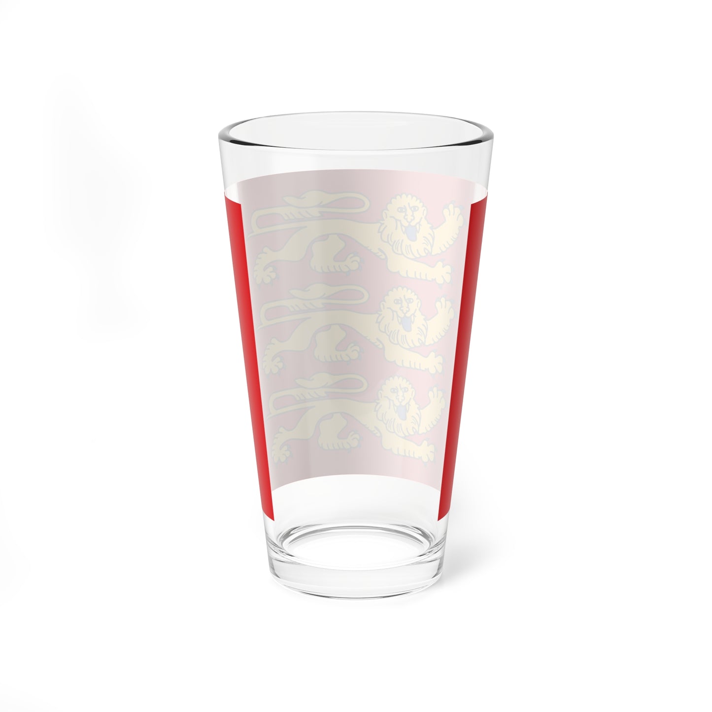 Flag of Normandie three-leopard version (France) Pint Glass 16oz