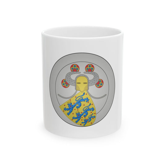Coat of arms of Valdemar IV of Denmark - White Coffee Mug