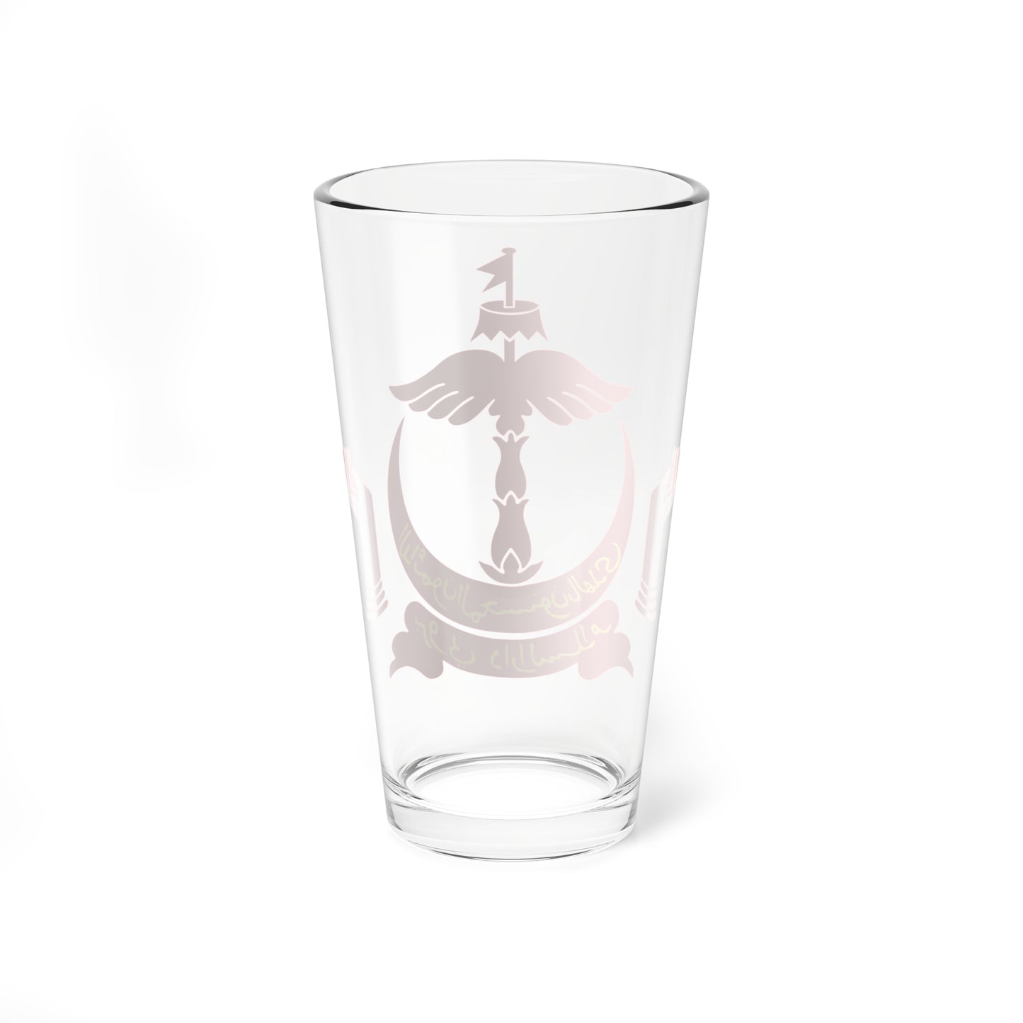 Emblem of Brunei (Brunei) (Coat of Arms) Pint Glass 16oz