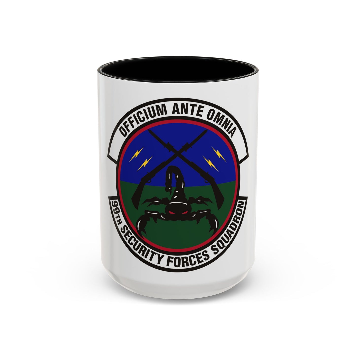 99th Security Forces Squadron (U.S. Air Force) Accent Coffee Mug