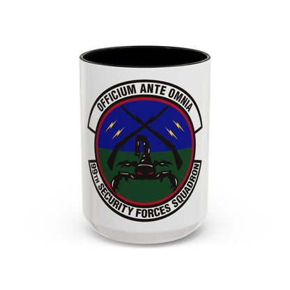 99th Security Forces Squadron (U.S. Air Force) Accent Coffee Mug