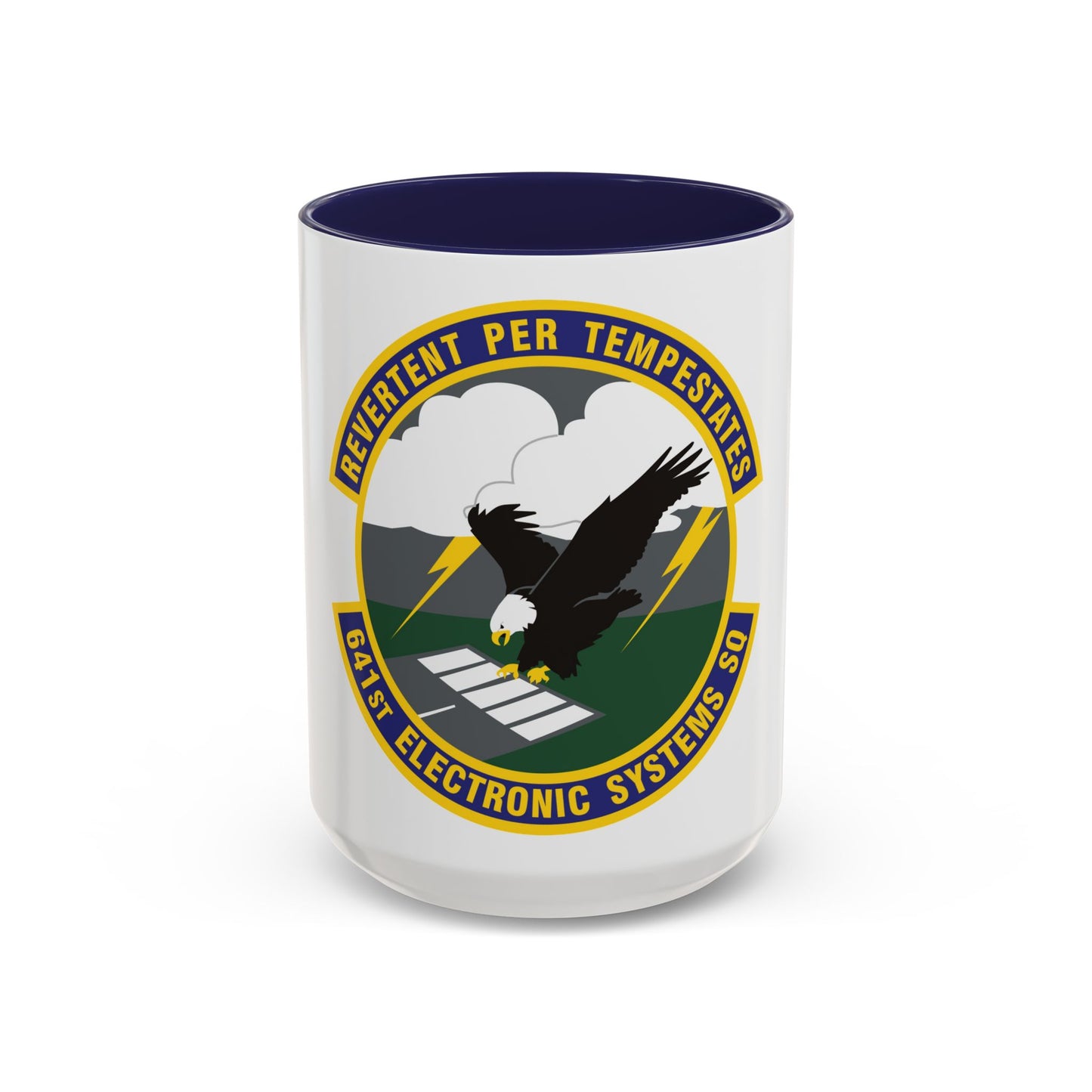 641st Electronic Systems Squadron (U.S. Air Force) Accent Coffee Mug