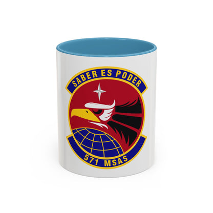 571st Mobility Support Advisory Squadron (U.S. Air Force) Accent Coffee Mug