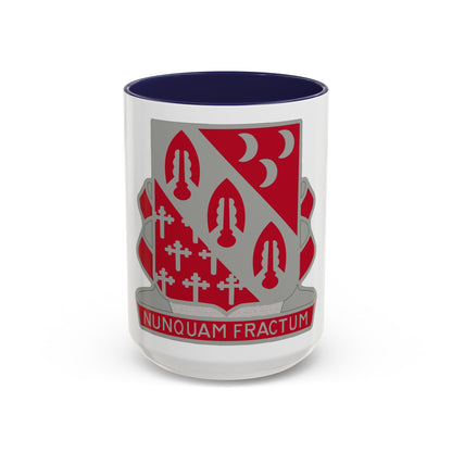 7th Artillery Regiment (U.S. Army) Accent Coffee Mug