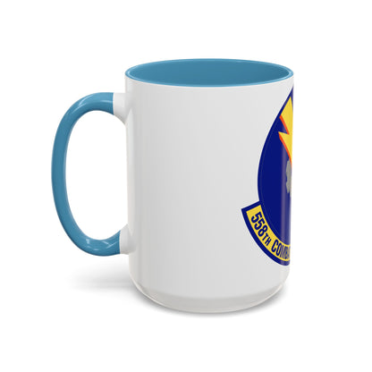 558th Combat Sustainment Squadron (U.S. Air Force) Accent Coffee Mug