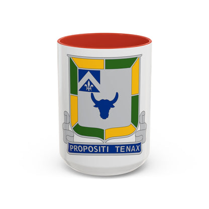 133 Tank Battalion (U.S. Army) Accent Coffee Mug