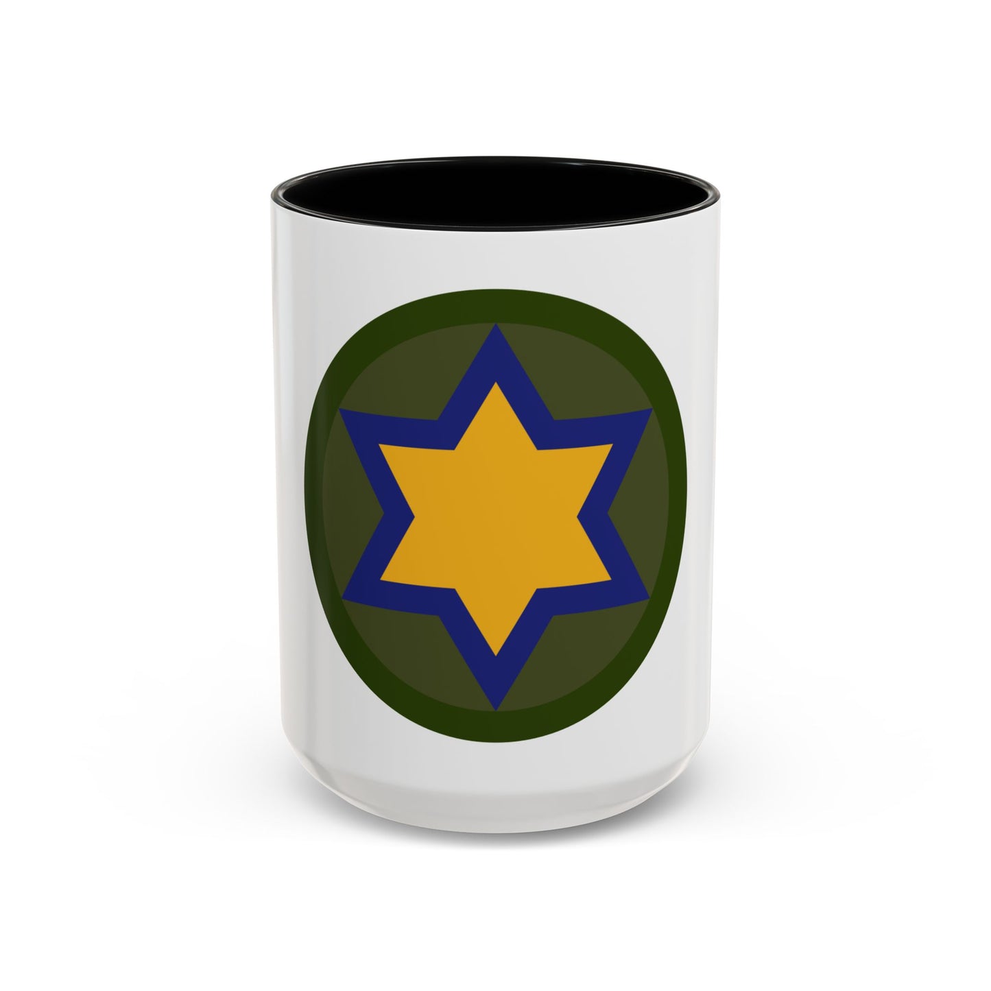 US 66th Cavalry Division (U.S. Army) Accent Coffee Mug