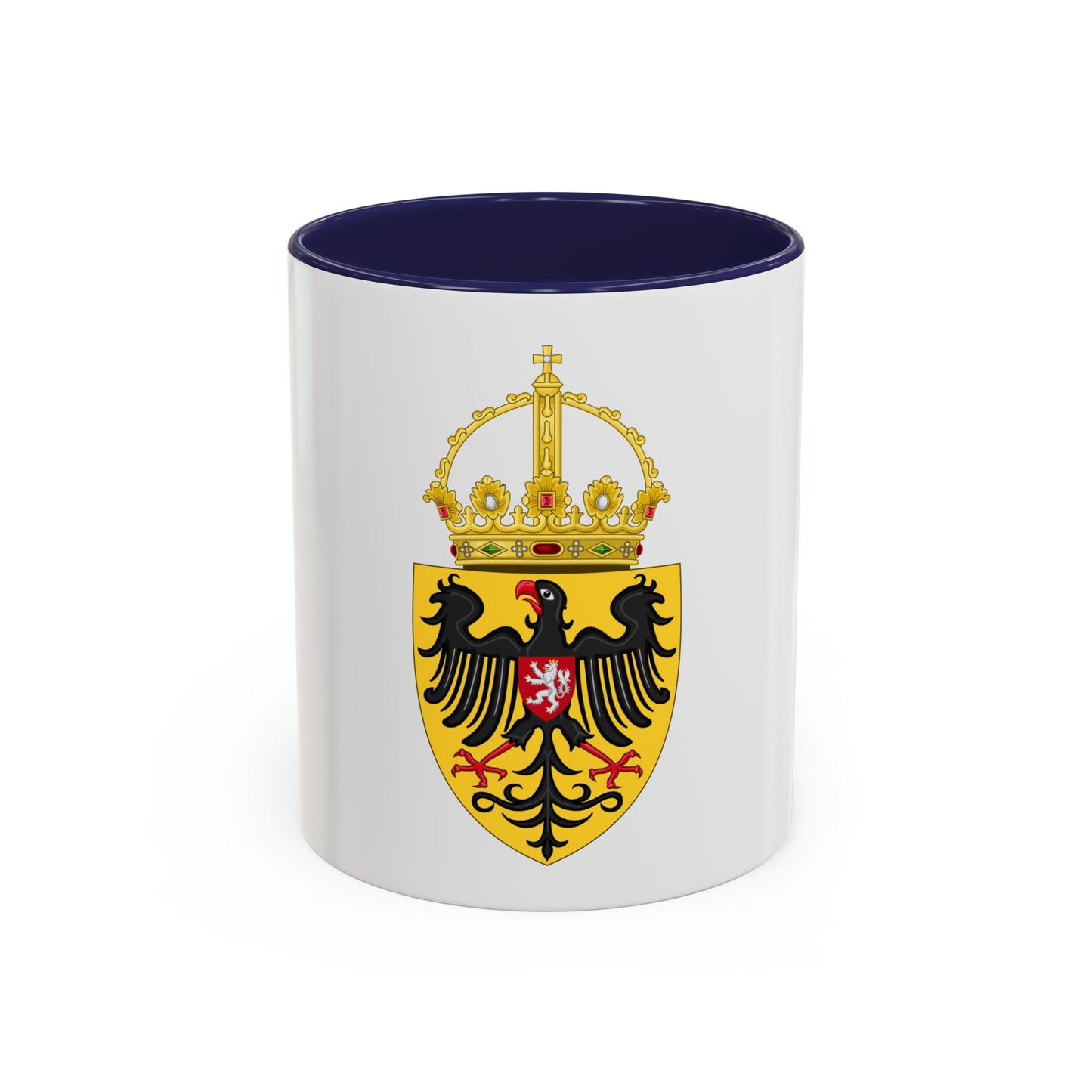 Coat of arms of Charles IV, Holy Roman Emperor - Accent Coffee Mug