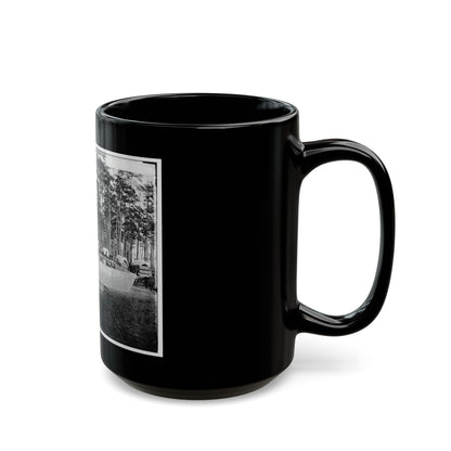 Rappahannock Station, Va. Canvas Pontoon Boat, 50th New York Engineers (U.S. Civil War) Black Coffee Mug