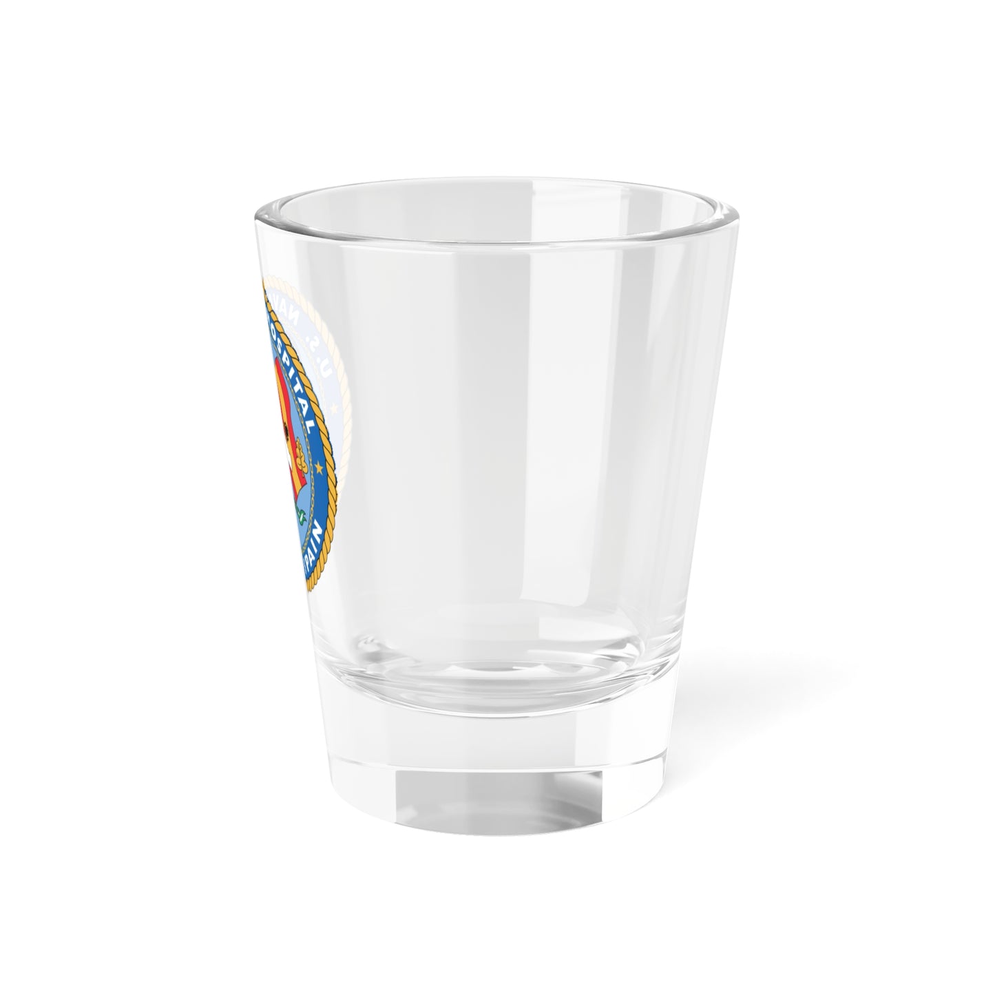 Verre à liqueur de l'hôpital naval américain de Rota, Espagne (US Navy), 42,5 g