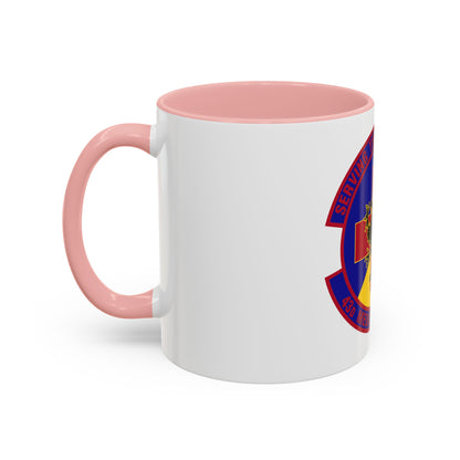 43d Medical Squadron (U.S. Air Force) Accent Coffee Mug