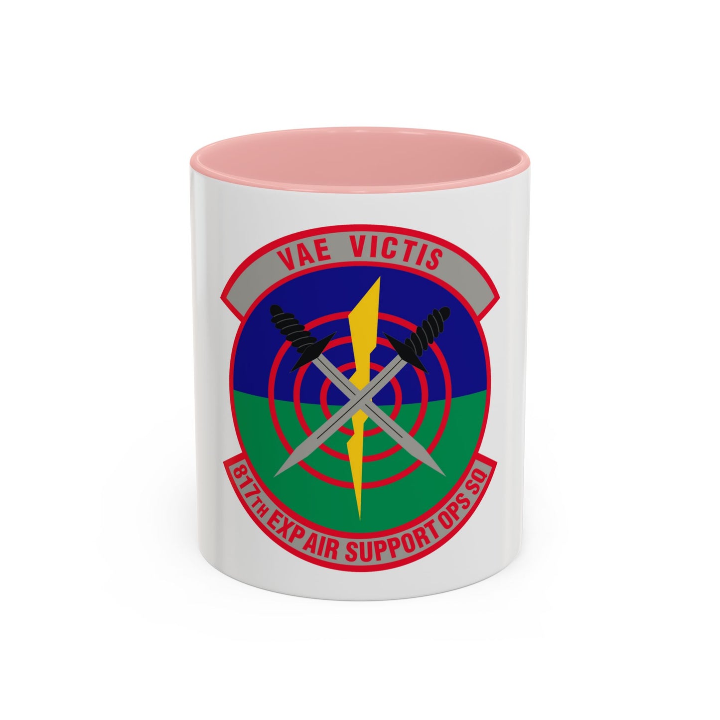 817th Expeditionary Air Support Operations Squadron (U.S. Air Force) Accent Coffee Mug