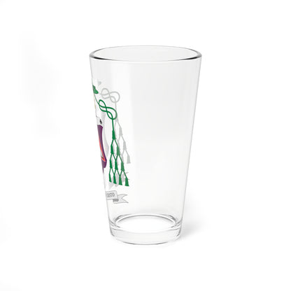 Escudo de Adelar Baruffi (Spain) (Coat of Arms) Pint Glass 16oz