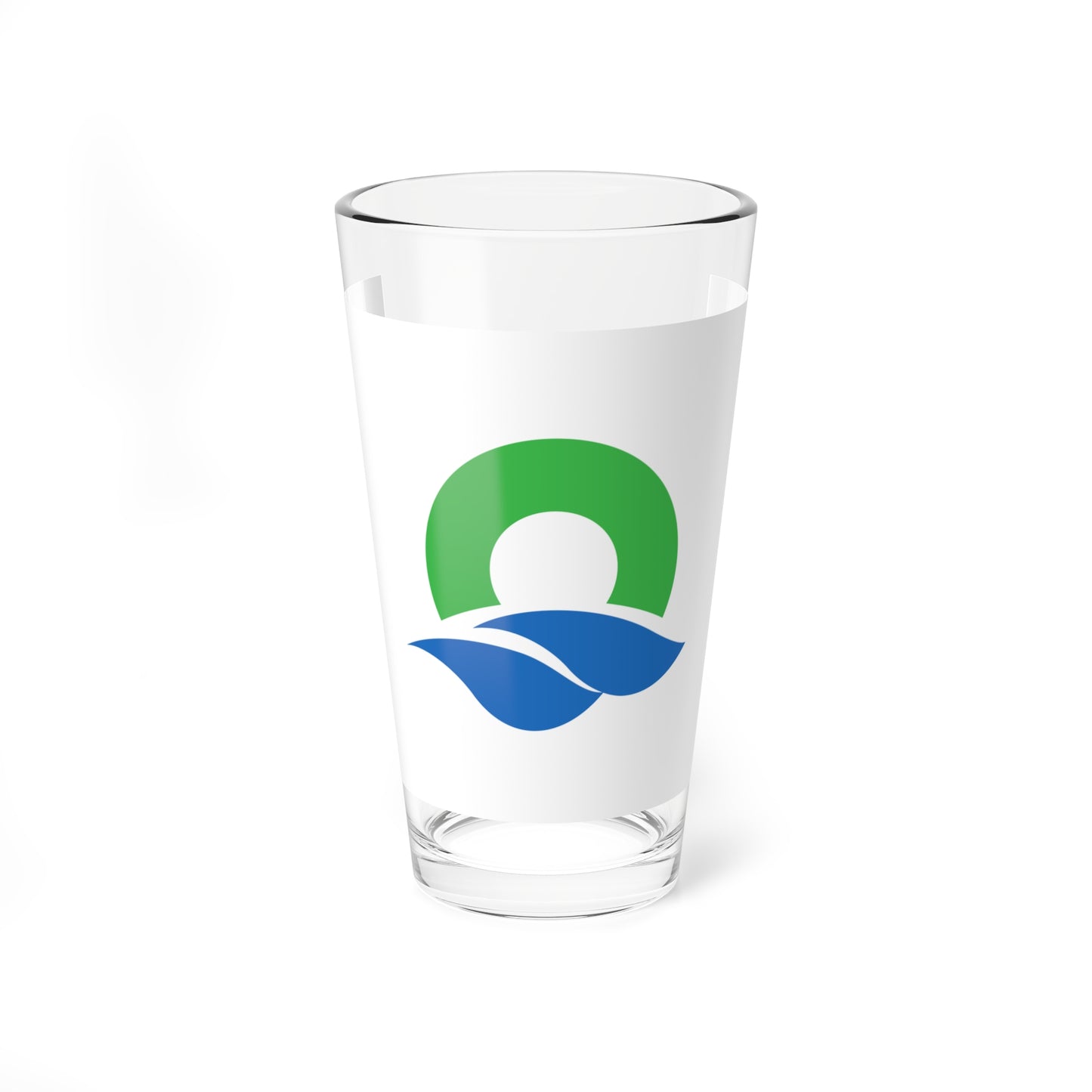 Flag of Oi Fukui (Japan) Pint Glass 16oz