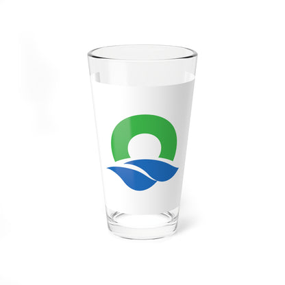 Flag of Oi Fukui (Japan) Pint Glass 16oz