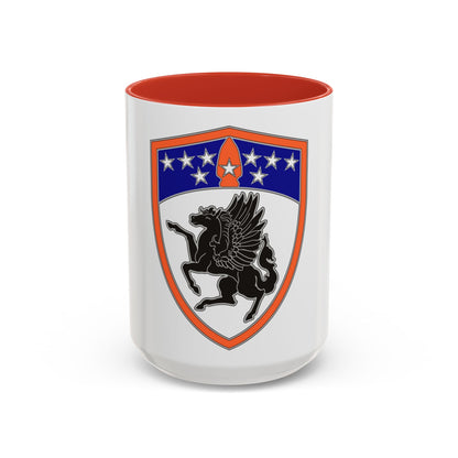 63rd Aviation Brigade (U.S. Army) Accent Coffee Mug